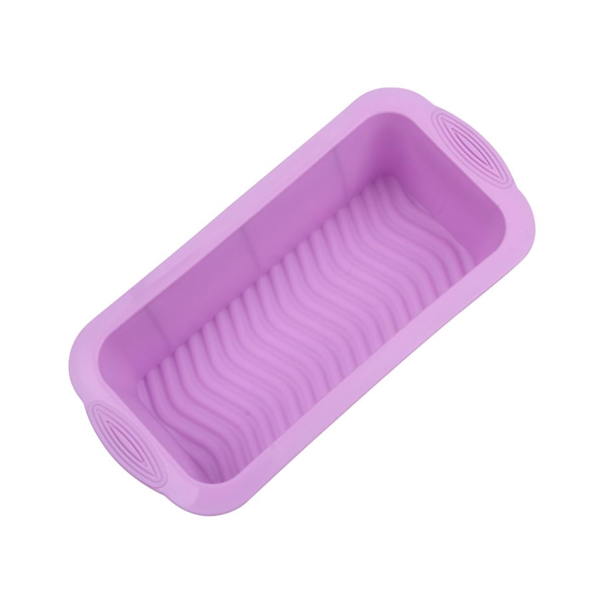 GENERICO - Molde De Silicona Rectangular Para Pan Molde Queque Color Morado