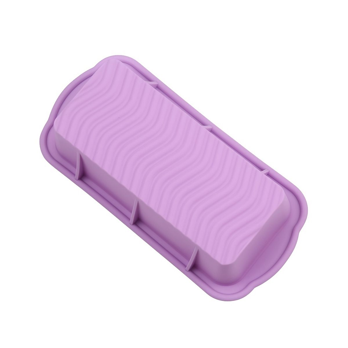 GENERICO - Molde De Silicona Rectangular Para Pan Molde Queque Color Morado