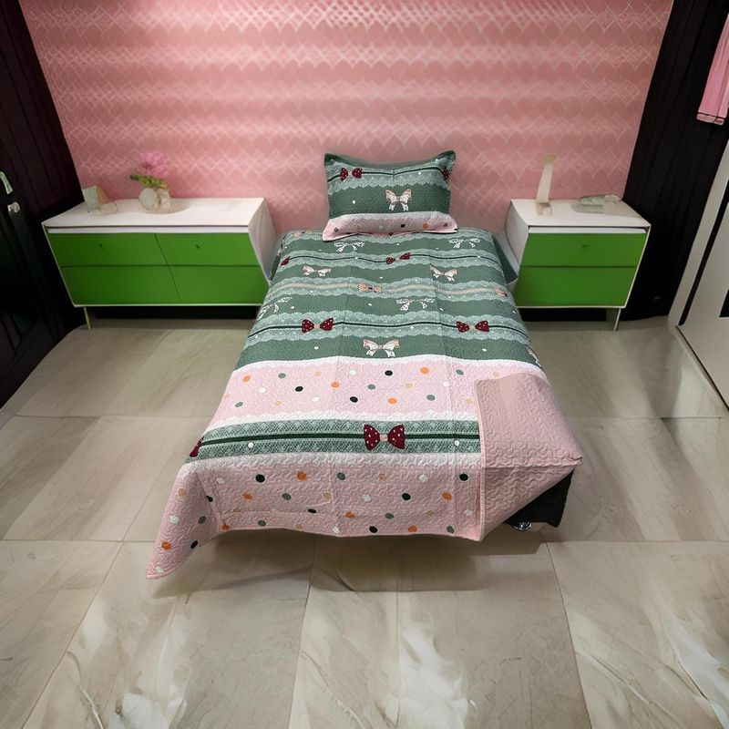 GENERICO - Cubrecama Quilt Delgado de Verano 15 Plaza