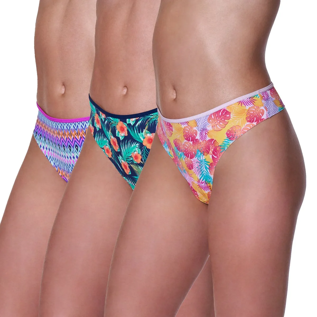 BAZIANI - Pack 3 Calzones Colaless 20563