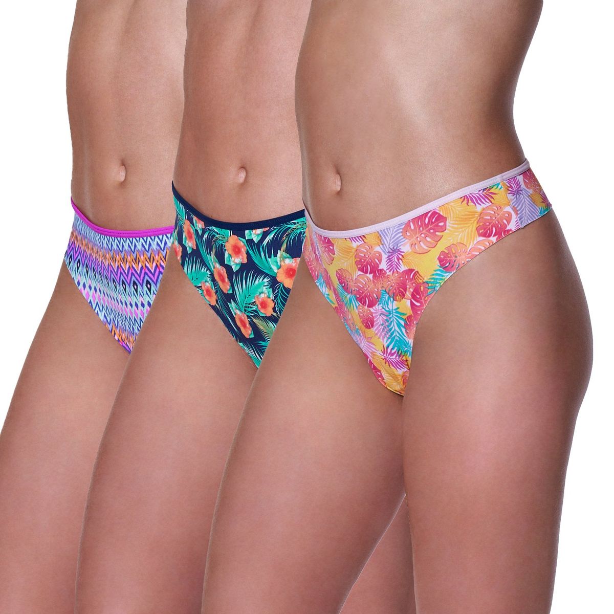 BAZIANI - Pack 3 Calzones Colaless 20563