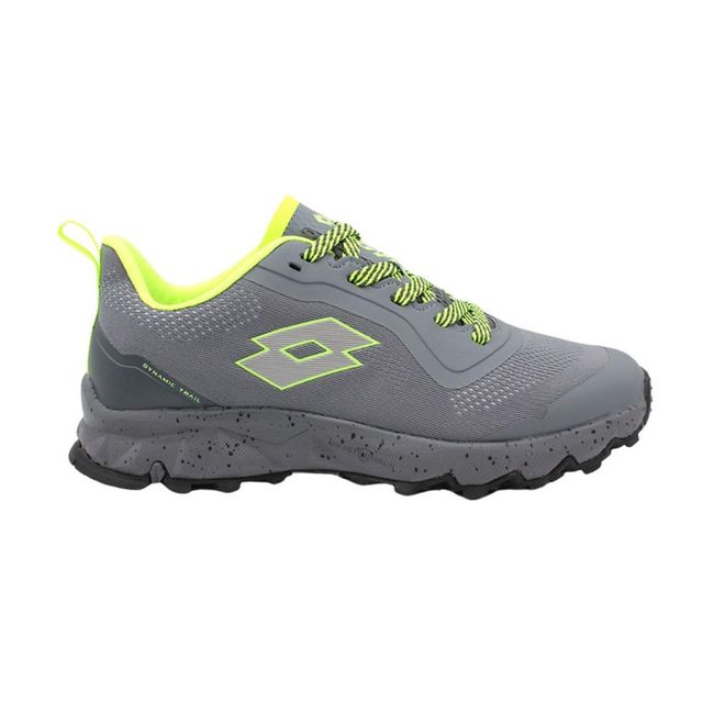 LOTTO - Zapatilla Trail Running Hombre Lotto - Moonrun LC Gris Amarillo LOTTO