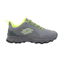 LOTTO - Zapatilla Trail Running Hombre - Moonrun LC Gris Amarillo