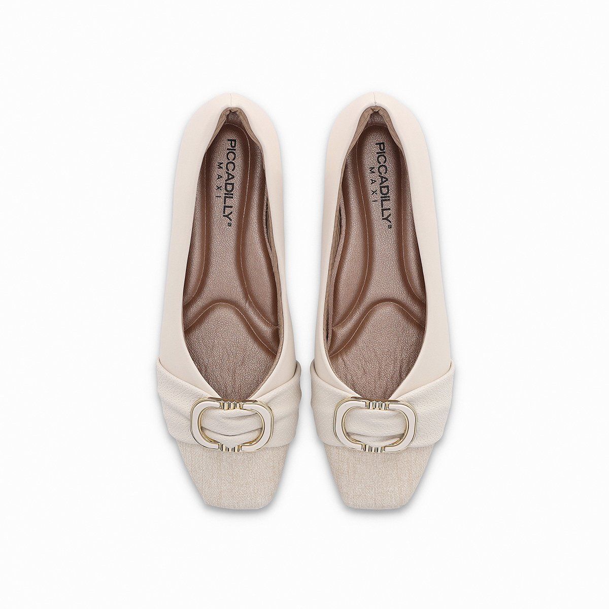 PICCADILLY - Zapato Mujer Natural/Hueso Fernanda Piccadilly