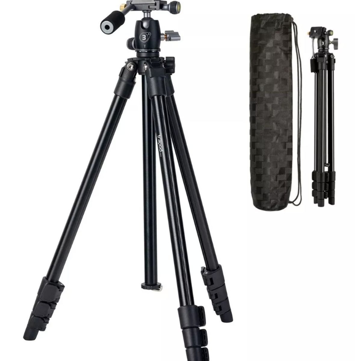 GENERICO - Tripode Camara Celular Video Tr3pod 170 + Adaptador Celular