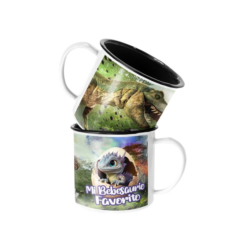 SM - Taza Enlozada Lechera Mi Bebesaurio Favorito SM