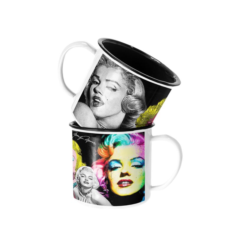 SM - Taza Enlozada Lechera Marilyn Monroe Vintage SM