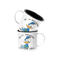 SM - Taza Enlozada Lechera Pato Donald No Me Molestes