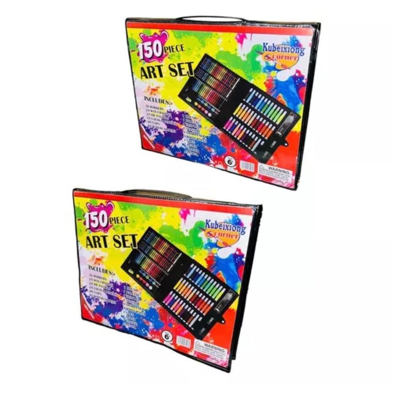 GENERICO - Set de Arte con 150 piezas perfectas para tu creatividad