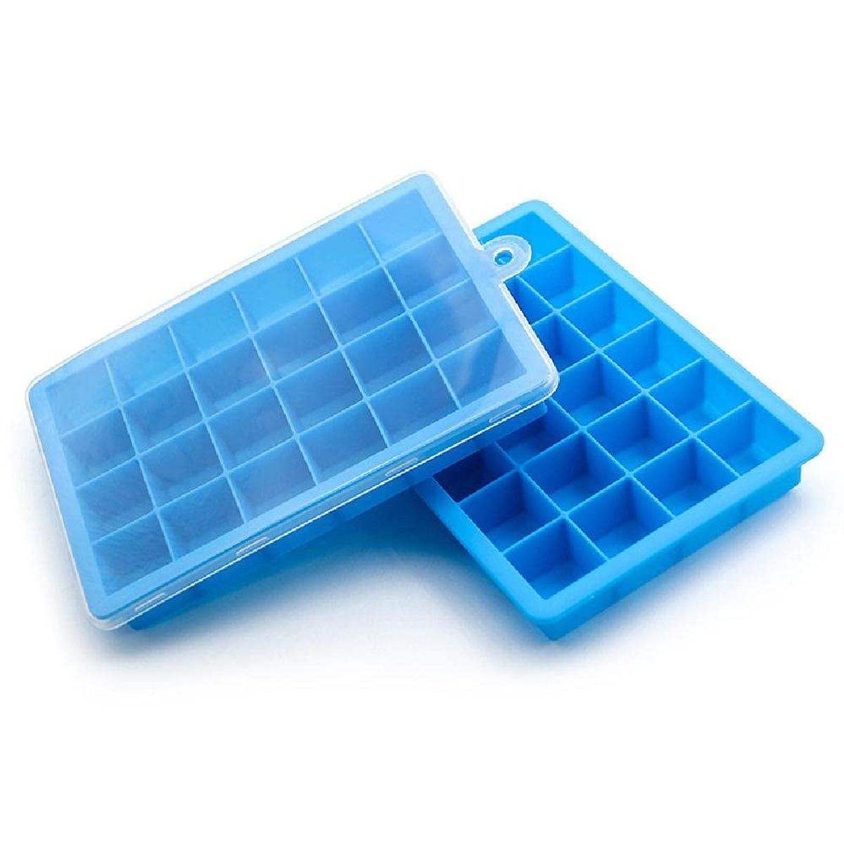 GENERICO - Cubetera De Silicona Para Hacer Hielos Hielera Celeste