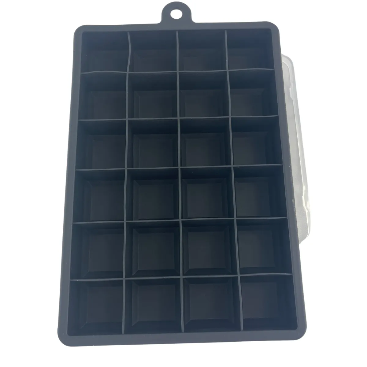 GENERICO - Cubetera De Silicona Para Hacer Hielos Hielera Color Negro