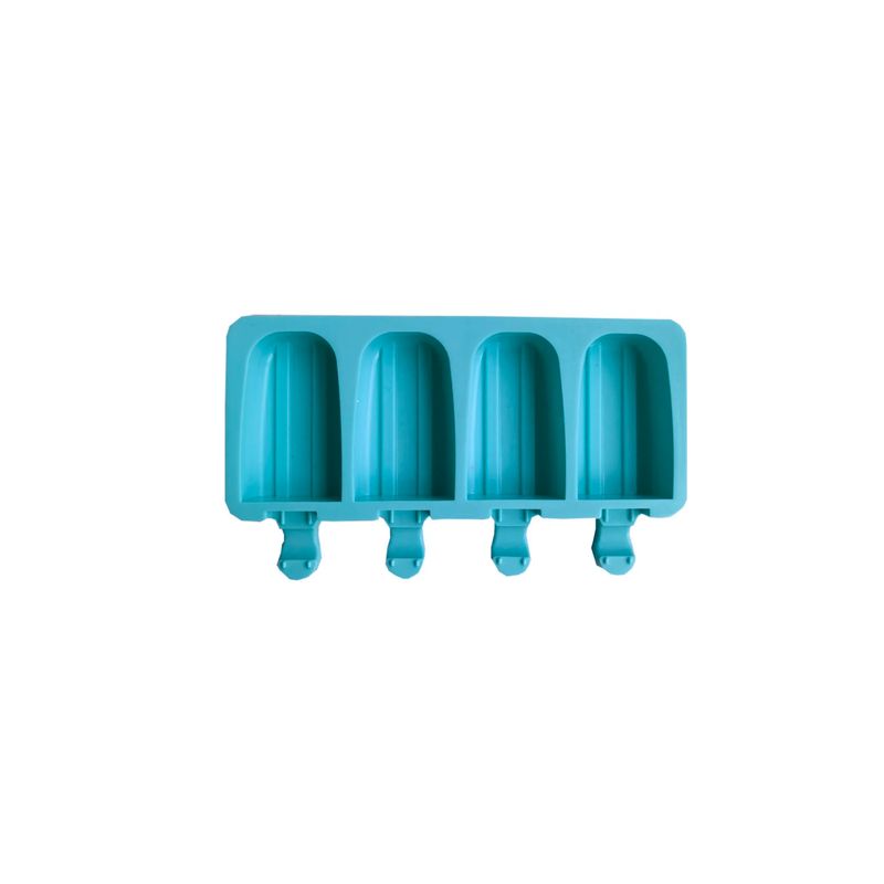 GENERICO - Moldes De Silicona Para Helados Molde Paletas Helado 4 Celeste