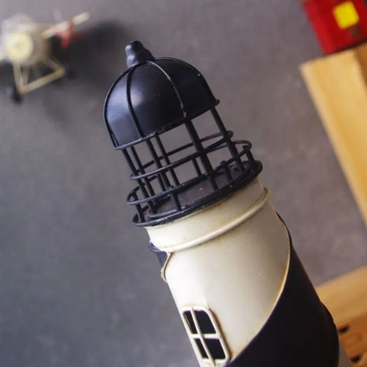 GENERICO - Faro Antiguo Artesanía De Metal