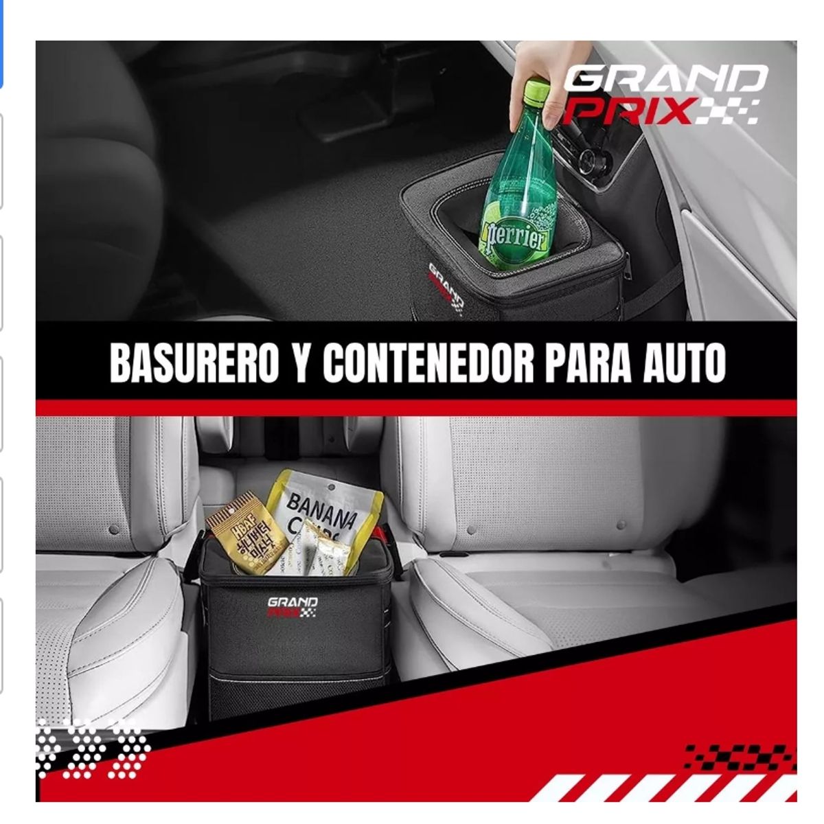 GENERICO - Basurero Para Auto Organizador Portatil