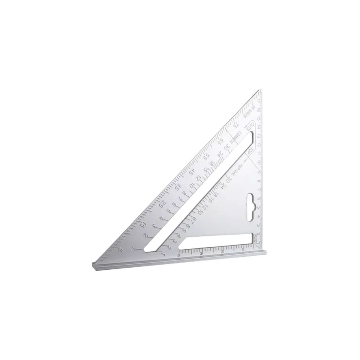 GENERICO - Escuadra De Medición Rápida De Aluminio multiuso