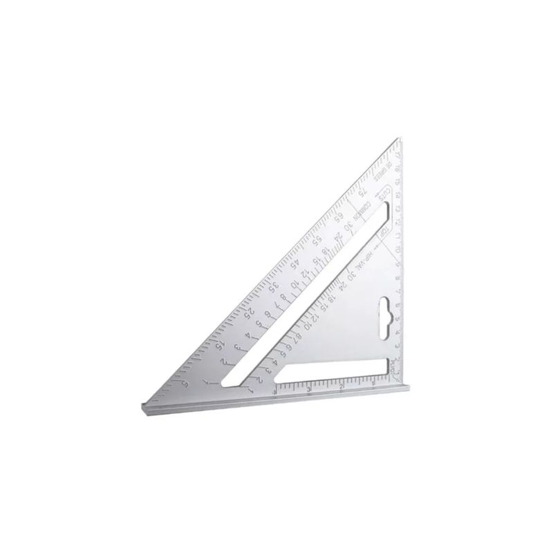GENERICO - Escuadra De Medición Rápida De Aluminio multiuso
