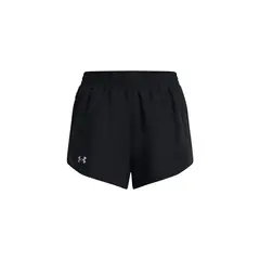 UNDER ARMOUR - Shorts UA fly-by para mujer NEGRO