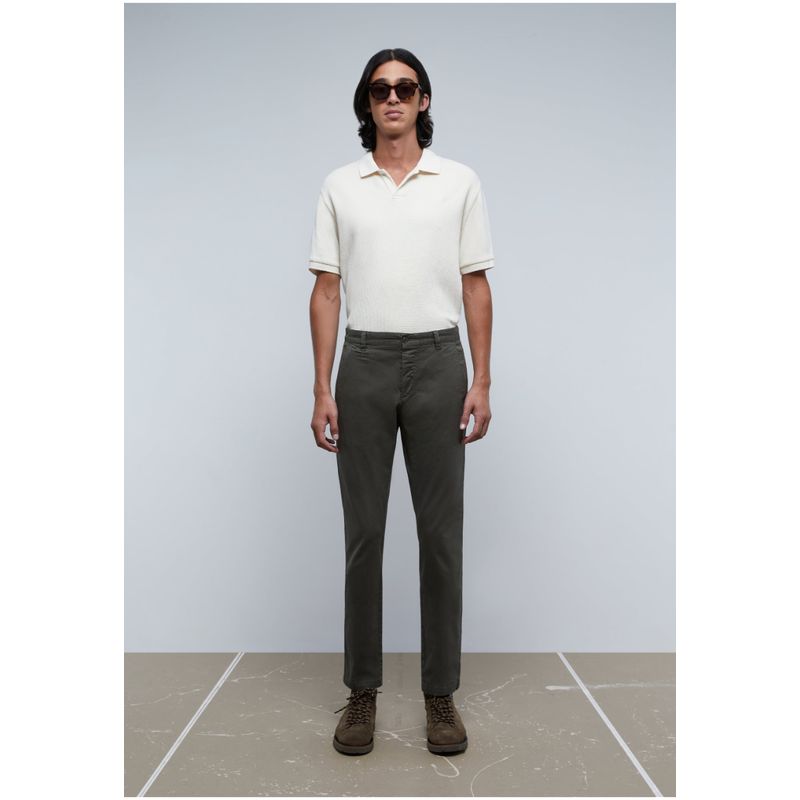 SCALPERS - Pantalón Chino Casual Dark Khaki
