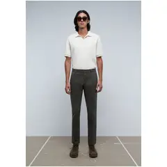 SCALPERS - Pantalón Chino Casual Dark Khaki