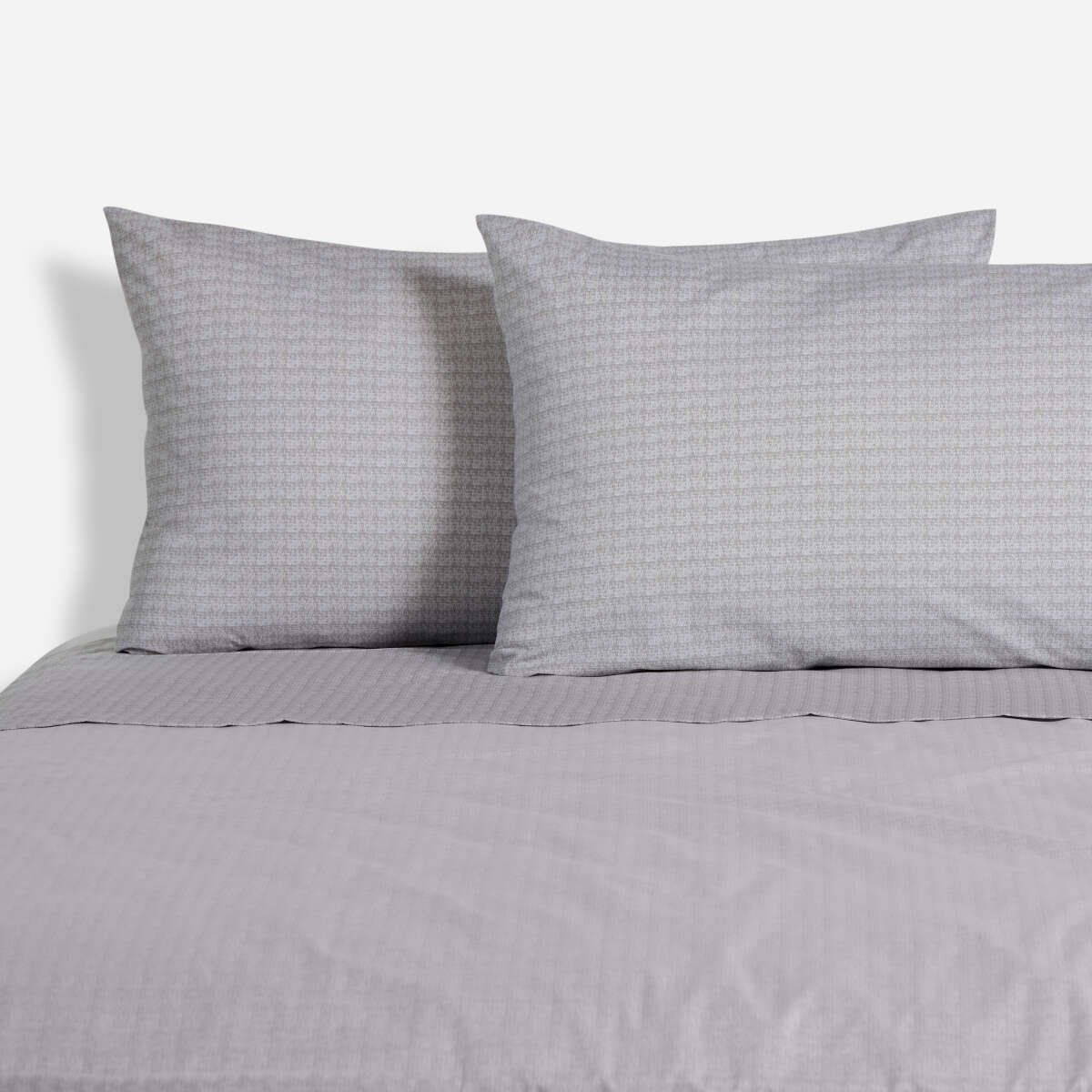 ROSEN - Sábana Rosen Miniprint 180 Hilos Gris King