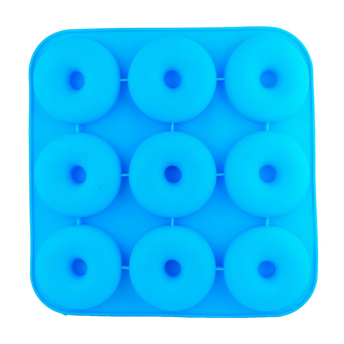 GENERICO - Moldes Silicona Donas Moldes De Silicona Donut Molde Dona Azul