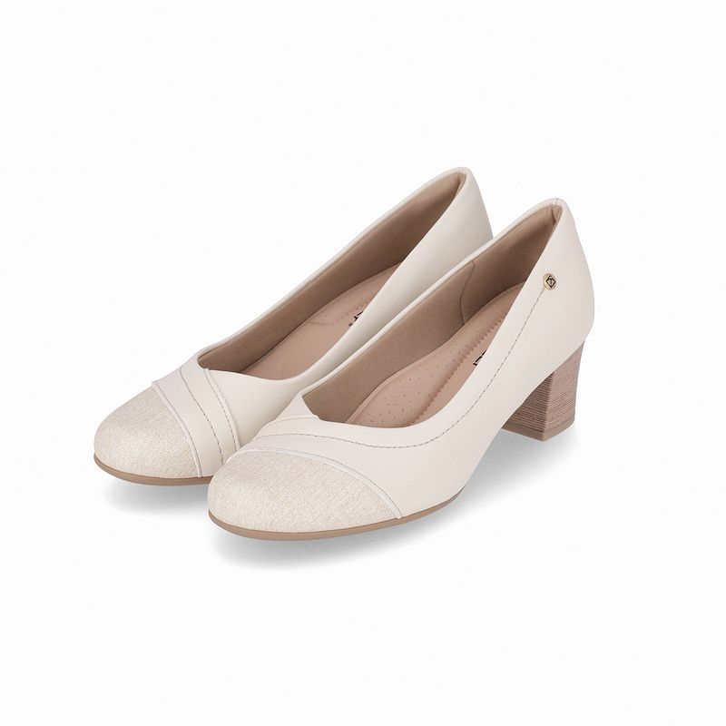 PICCADILLY - Zapato Laura Natural/Hueso Piccadilly
