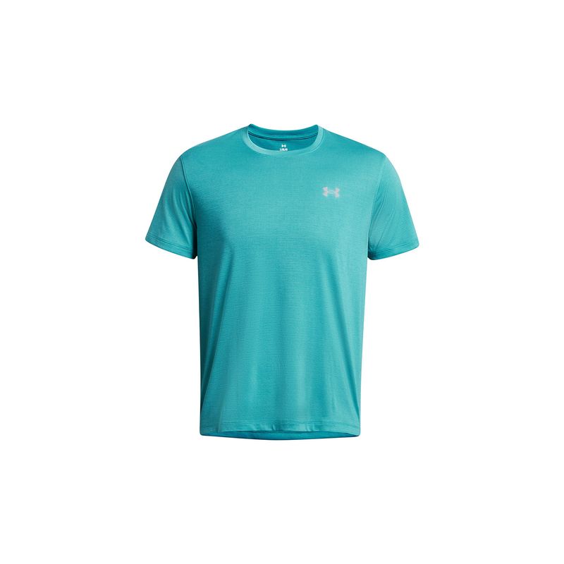 UNDER ARMOUR - Polera manga corta UA Launch hombre Celeste UNDER ARMOUR