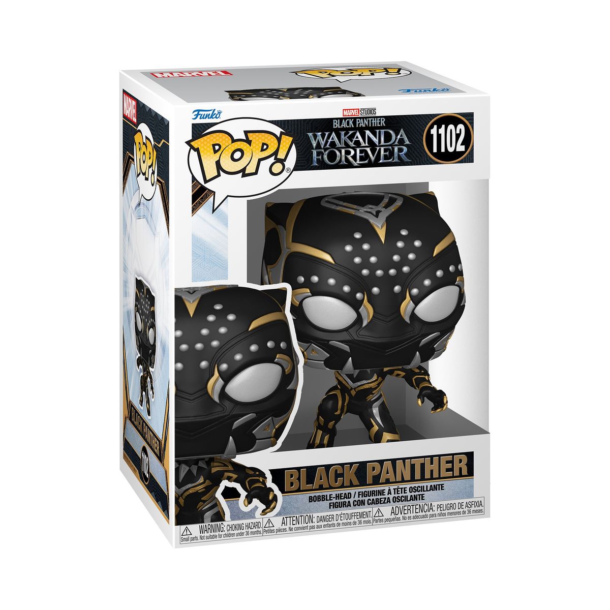 FUNKO - Funko Pop Black Panter Wakanda Forever Marvel - 1102