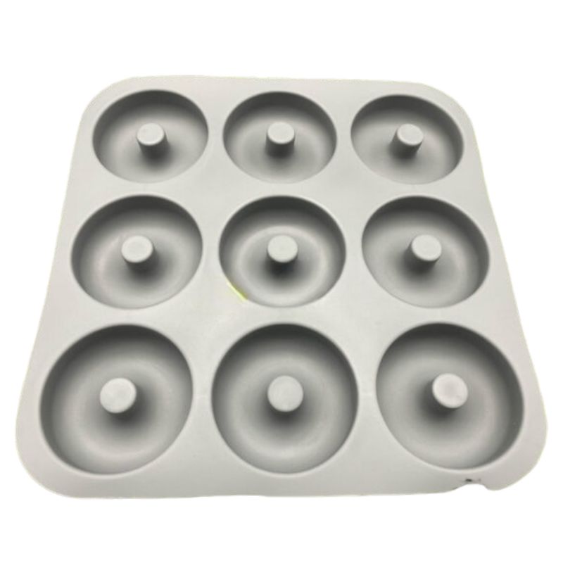GENERICO - Moldes Silicona Donas Moldes De Silicona Donut Molde Dona Gris