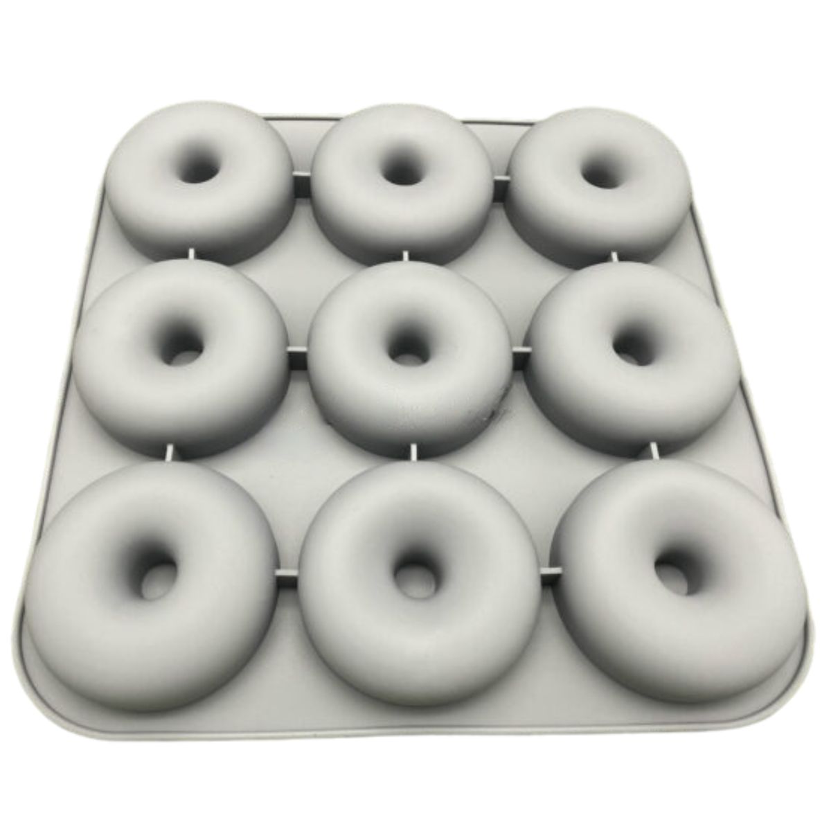 GENERICO - Moldes Silicona Donas Moldes De Silicona Donut Molde Dona Gris