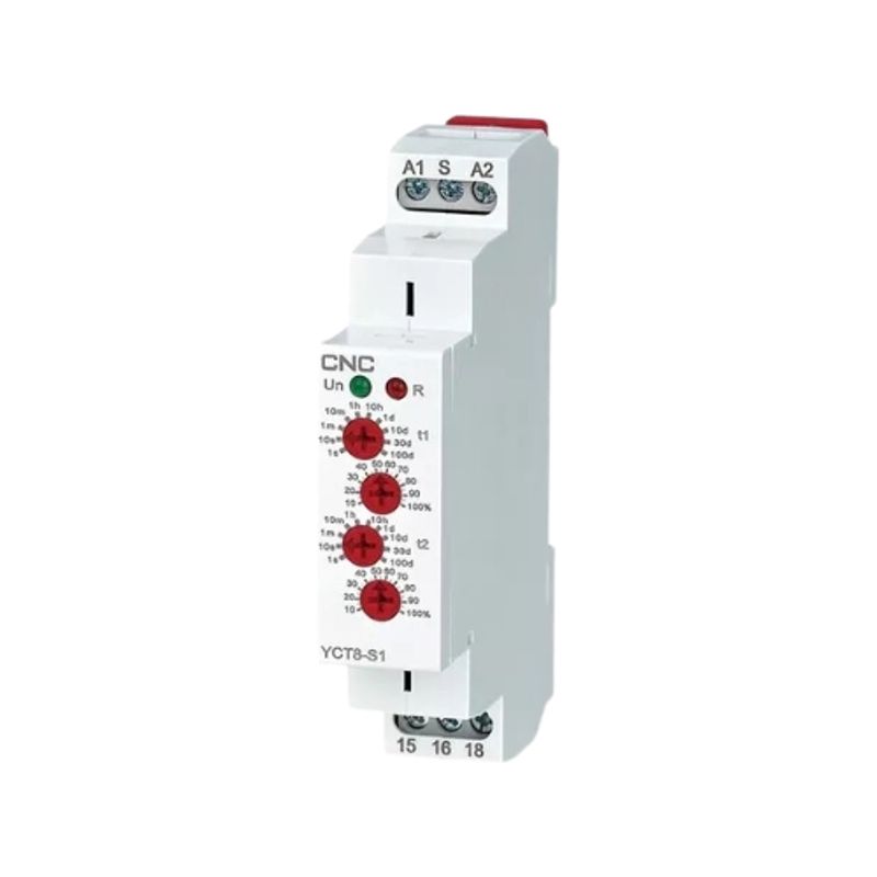 GENERICO - Rele de Alternancia Rele Ciclico 2NO 01s - 100dias 220V - CNC