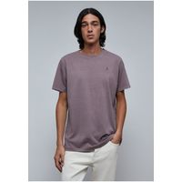 Polera Básica Calavera Burgundy