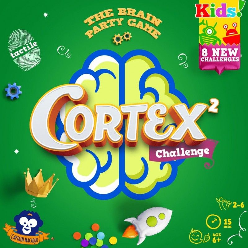 ASMODEE - Cortex Kids 2 Juego de Mesa