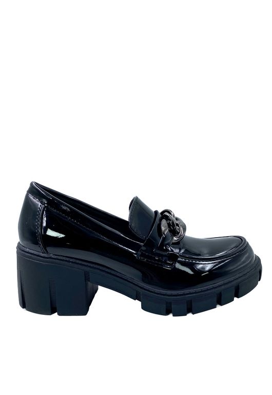 Mocasin Mujer Negro Negro 35