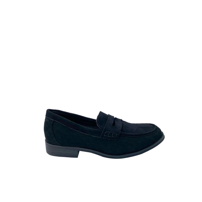 TODOPIEL - Mocasin Mujer Negro Todopiel
