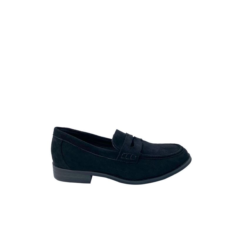 TODOPIEL - Mocasin Mujer Negro Todopiel