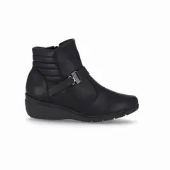 PICCADILLY - Bota Mujer Anabela Beth Negro