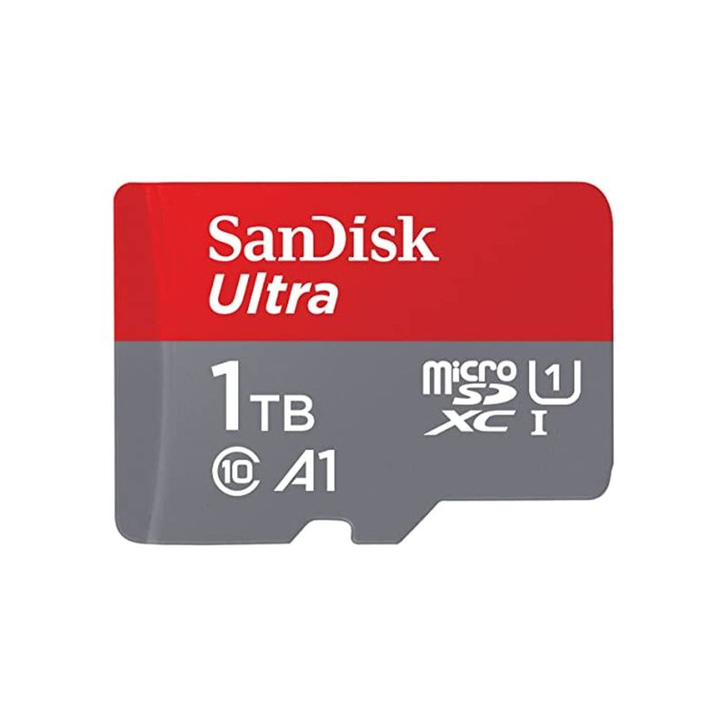 SANDISK - Tarjeta MicroSD SanDisk Ultra 1 TB 150MB/s con adaptador SD