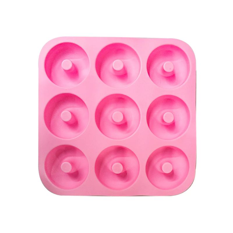 GENERICO - Moldes Silicona Donas Moldes De Silicona Donut Molde Dona Rosa