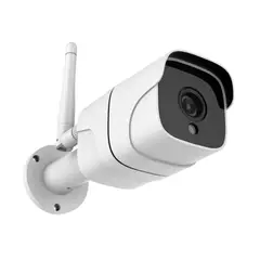 GENERICO - CAMARA DE SEGURIDAD INALAMBRICA IP WIFI EXTERIOR CON ALARMA FNX