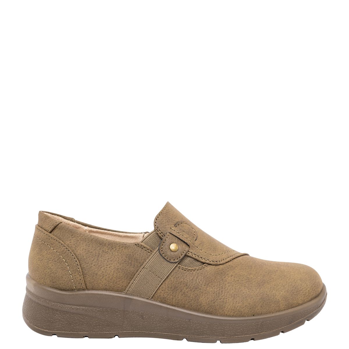 PASSER - Mocasin Mujer Khaki Teles Passer