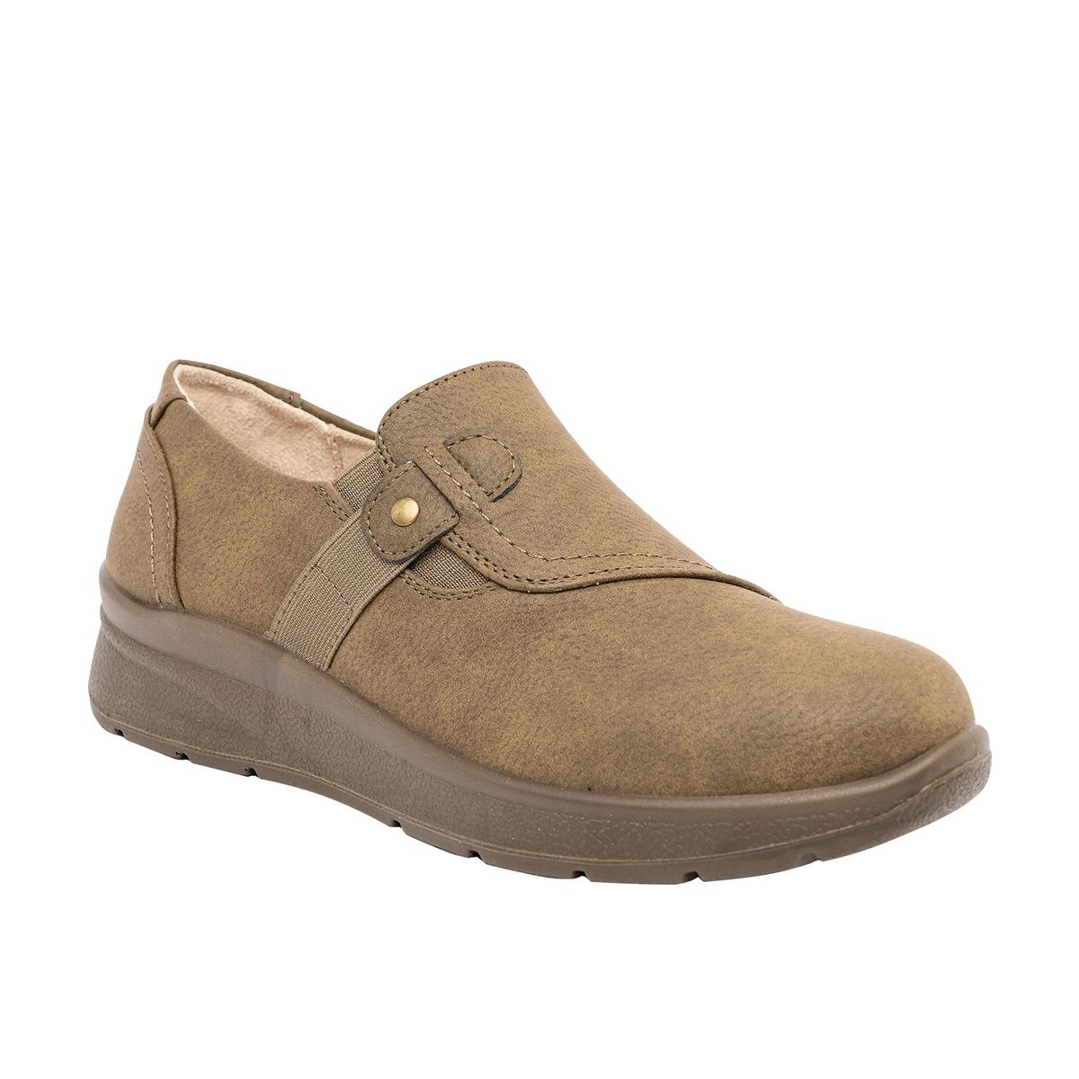 PASSER - Mocasin Mujer Khaki Teles Passer