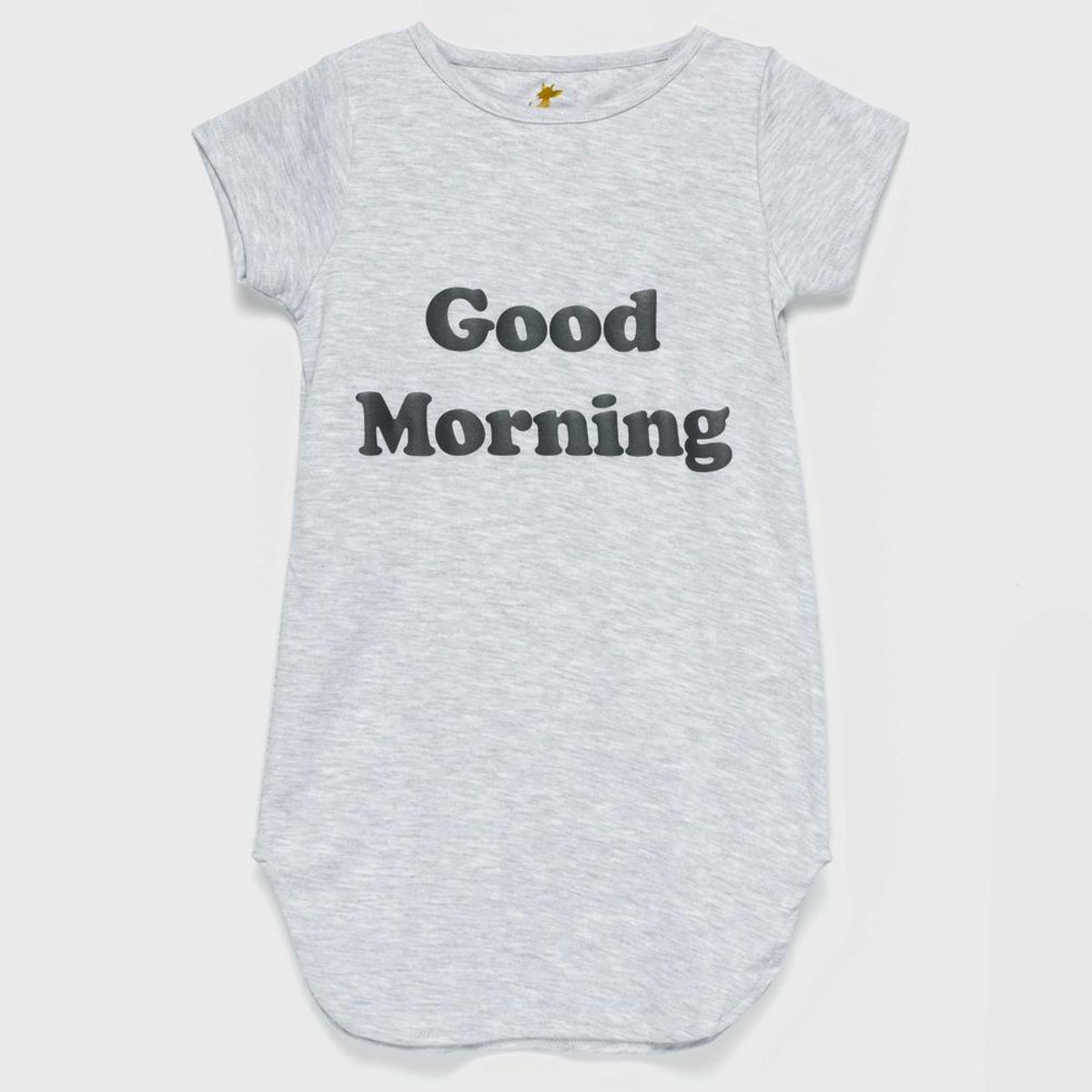 COYOTE KIDS - Camisón melange good morning adulto algodón peruano - Naranja