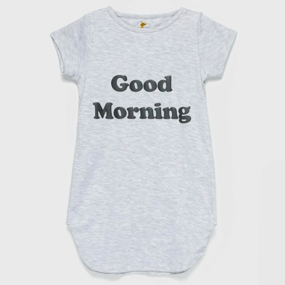 COYOTE KIDS - Camisón melange good morning adulto algodón peruano - Naranja