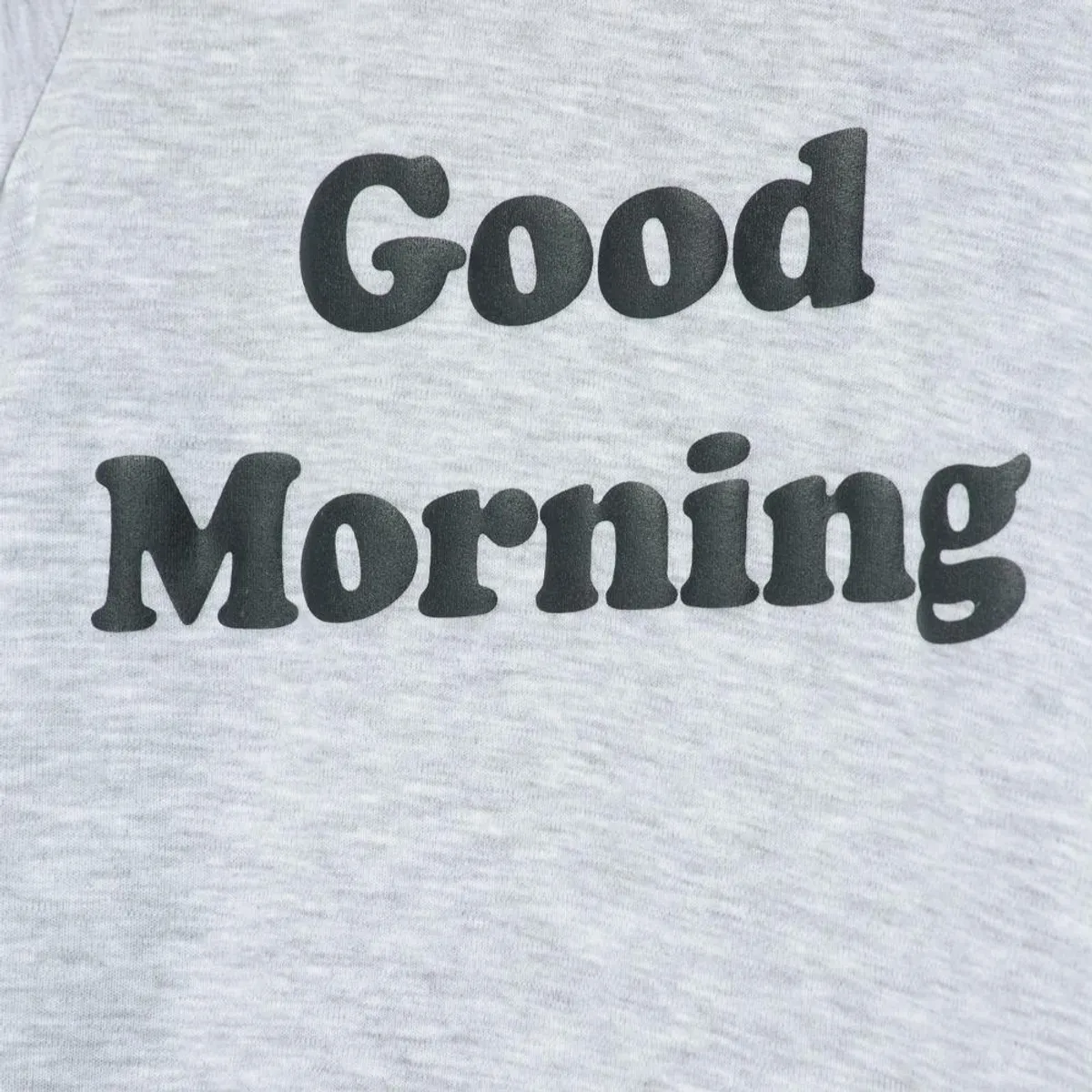 COYOTE KIDS - Camisón melange good morning adulto algodón peruano - Naranja