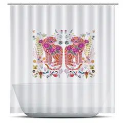 TUYO PRINT - Cortina de Baño Wild Cat -