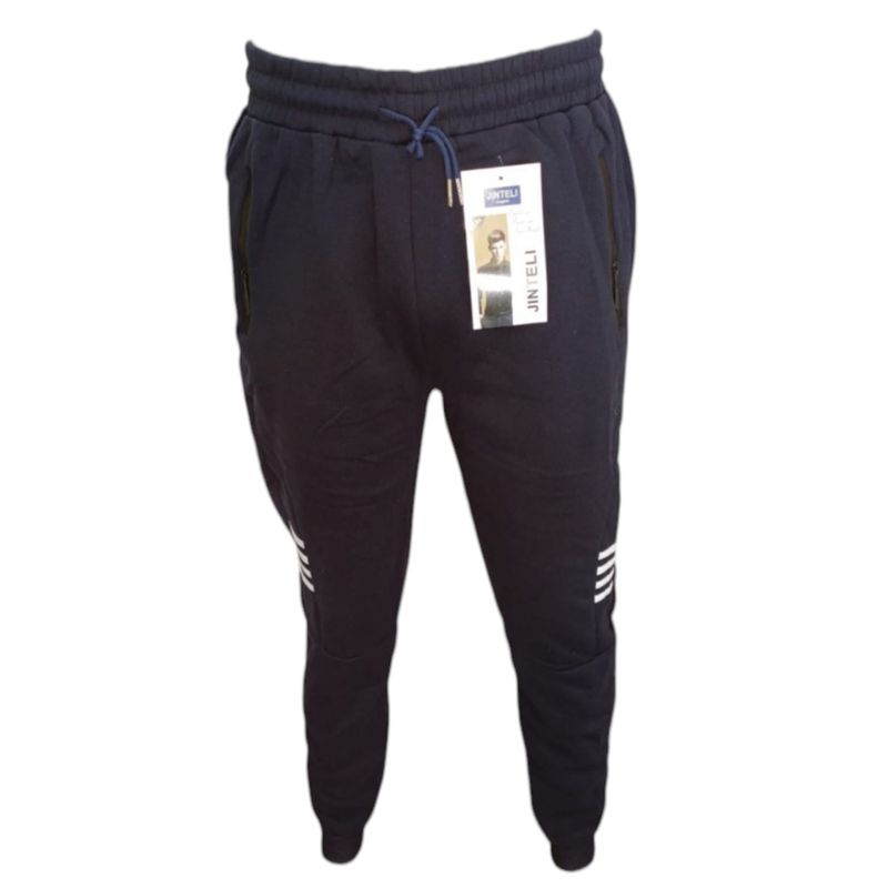 AGW - Pack 3 Pantalones Buzo Hombre Forrado Polar Lineas