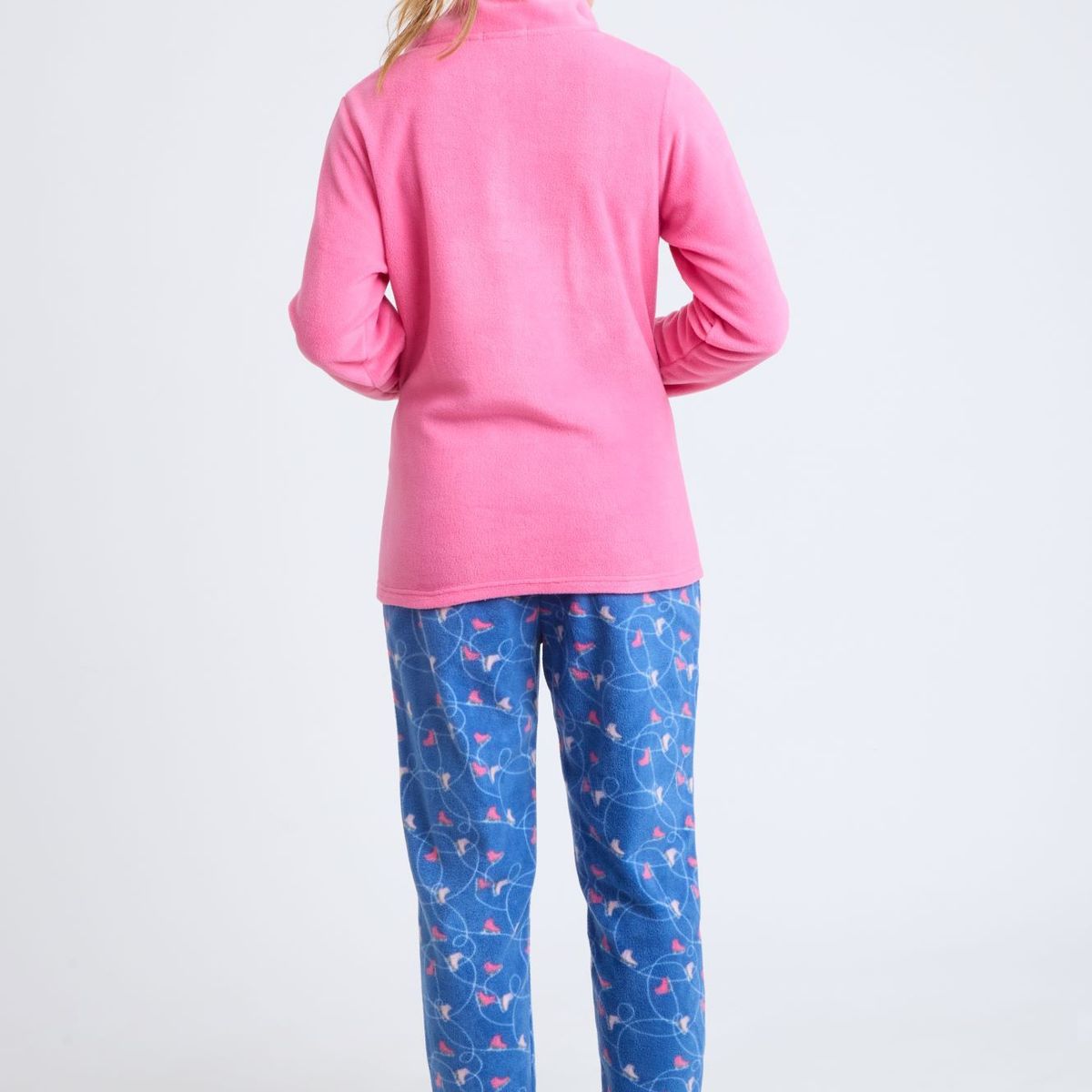 BECKIL - BECKIL COD 1771  PIJAMA POLAR ESTAMPADA CON CUELLO