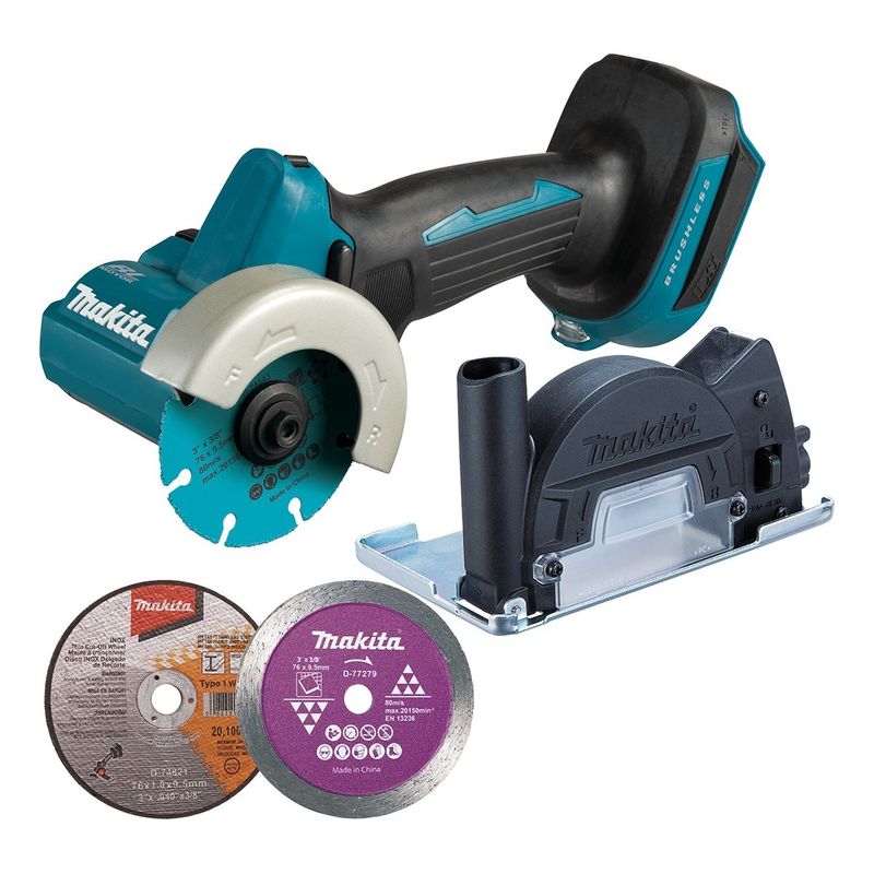 MAKITA - Kit Cortador Makita 76mm DMC300z de 18V 2x3.0 Ah + Cargador