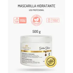 ADHARA PROFESSIONAL - Máscara Hidratante Golden Glow
